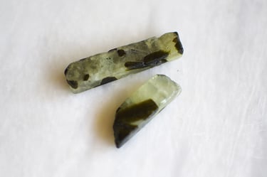 Prehnite pendants