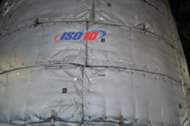 isolação térmica removível para reatores , segurança , economia alta vida util do isolamento térmico