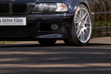 BMW M3 in the forest