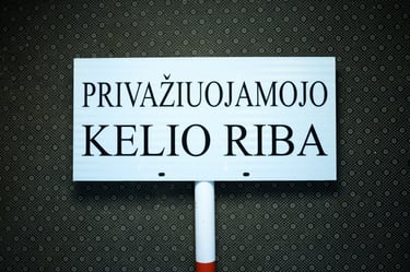 Privažiuojamojo kelio riba
