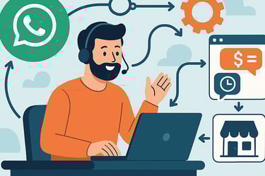 Automated Q&A Workflow for Customers on Whatsapp