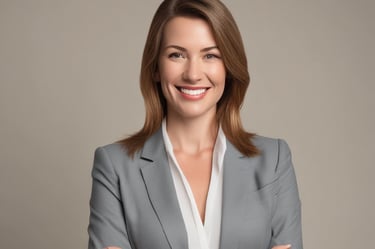 a woman with long blonde hair wearing a black shirt