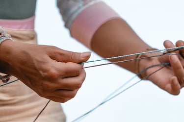Girl Kitesurfing Costa Rica