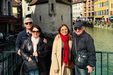 Passeio Annecy, roteiro prefeito com Easy-driver