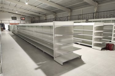 Estantería góndolas