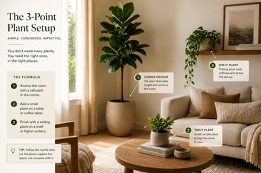 indoor plant pots in matte ceramic and terracotta — decorating with plants indoors