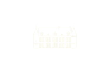 a black and white house with a black background