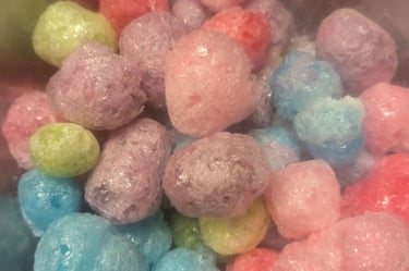 Freeze-dried Dyn-O Bombs