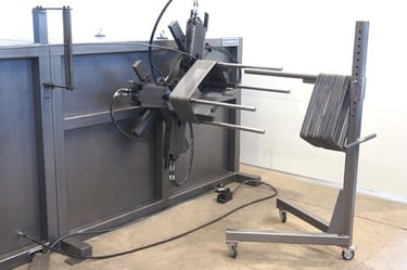 square wire spiral machine