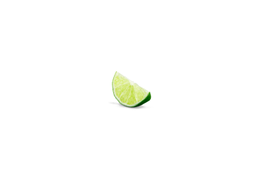 a lime slice