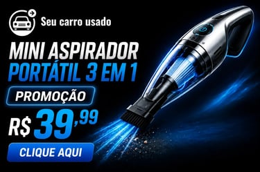 Promoção aspirador portátil