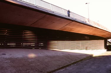 city vibes captured on analog film
