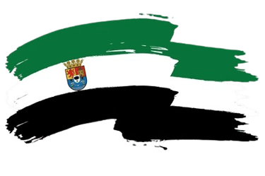 bandera comunidad de extremadura