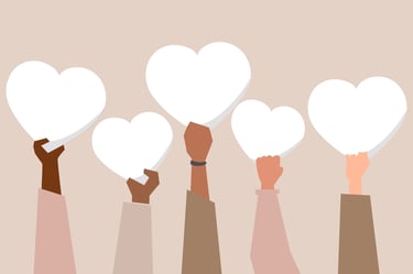 visuel symbolise la bienveillance