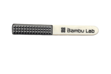 a black and white pen with a black and white pen