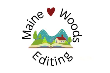 Maine Woods Editing logo