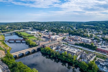 Shelton from a drone