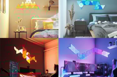 Sistema de Iluminação Nanoleaf Shapes
