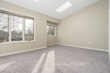virtual staging before master bedroom