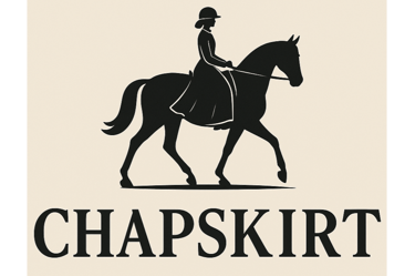 a woman riding a horse in a black and white sign