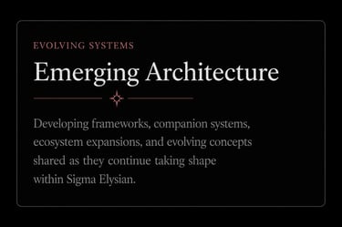 EMERGING ARCHITECTURE 