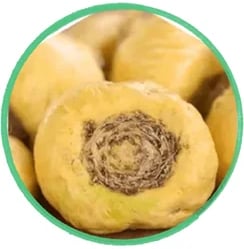 Peruvian Maca Root for boosting sperm motility, volume, and resilient active sex drive.