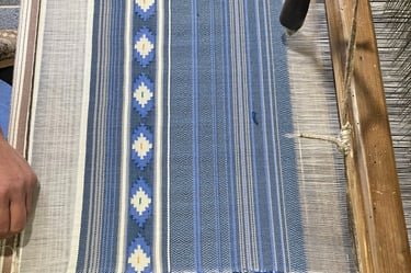 weaving Himalayan patterns style