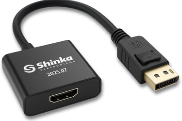 Cabo Adaptador Displayport Para Hdmi Conversor Vídeo Ultra HD 1080p