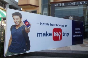 Glow Sign Board covered with GI Sheet at Sides and Back