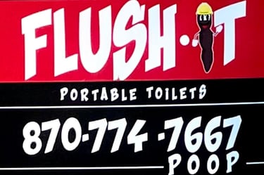 Flush it portable toilets