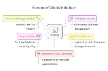 functions of chloride