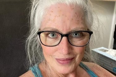 profile picture for a review