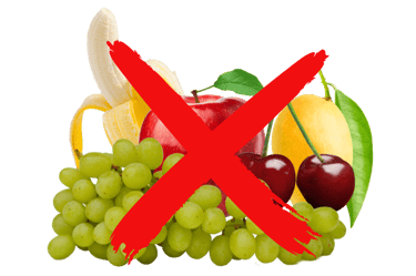 High-carb Fruits to avoid