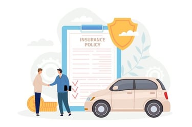 Independent insurance agent discussing customized car insurance solutions.