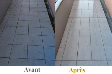 nettoyage balcon terrasse appartement