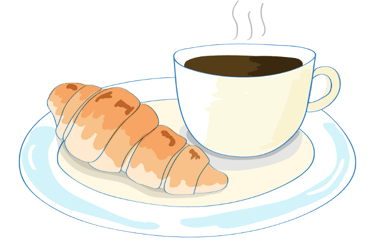 free coffee, free tea, free snacks