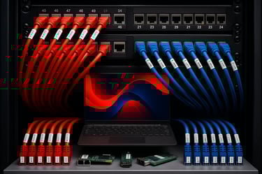 Etiquetas para cableado y Racks de data center