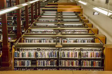 Redmond Barry Reading Room in the State Library Victoria in Melbourne