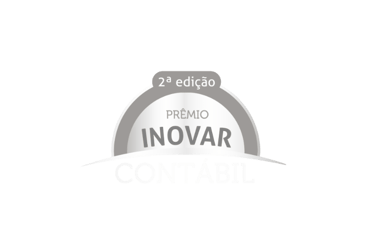 Emblema da Segunda edição Prêmio Inovar Contabil