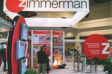 Zimmerman Advertising—20' x 30' Tradeshow Exhibit