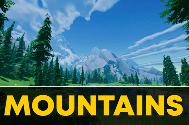 unity asset store pure nature mountains