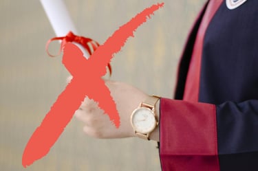 No Degree or Diploma Is Necessary