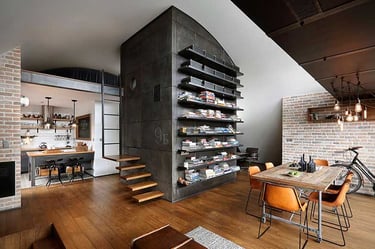 renovation decoration style industriel