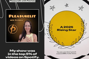 Pleasurelit with Patricia Podcast Spotify Award