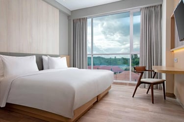 Deluxe room santika Bukittinggi