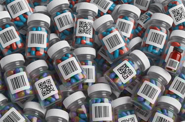 Etiquetas certificadas para medicamentos