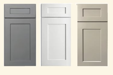 Slim Shaker - Painted Cabinet Shaker Doors