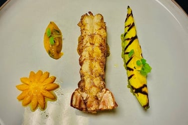 Homard mangue et avocat