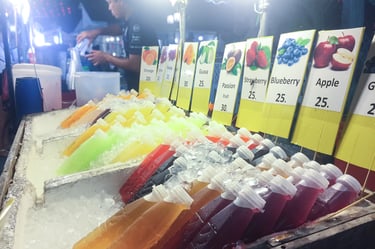 Maenam Walking Street on Koh Samui, Thailand