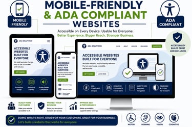 website seo google ada complaint compliance web site design restaurant marketing